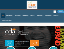 Tablet Screenshot of ocds.org